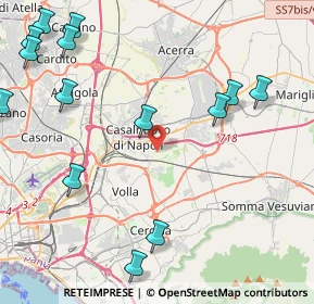 Mappa Via Ruggero Leoncavallo, 80038 Pomigliano d'Arco NA, Italia (6.34733)