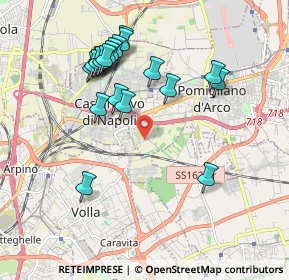 Mappa Via Ruggero Leoncavallo, 80038 Pomigliano d'Arco NA, Italia (2.0665)