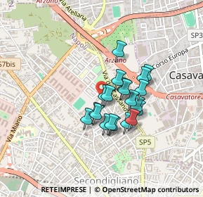 Mappa Strada Comunale Camposanto, 80144 Napoli NA, Italia (0.323)