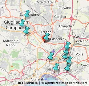 Mappa Via Del Camposanto, 80144 Napoli NA, Italia (4.28667)