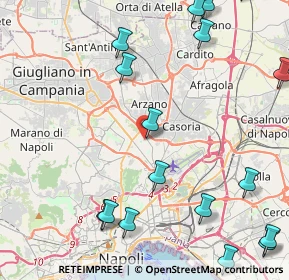 Mappa Via Del Camposanto, 80144 Napoli NA, Italia (6.57722)