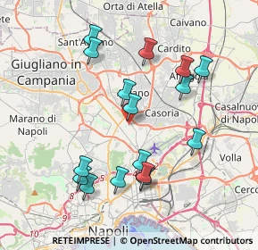Mappa Strada Comunale Camposanto, 80144 Napoli NA, Italia (4.1225)