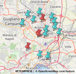 Mappa Via Del Camposanto, 80144 Napoli NA, Italia (3.59067)