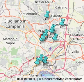 Mappa Via Del Camposanto, 80144 Napoli NA, Italia (3.03417)