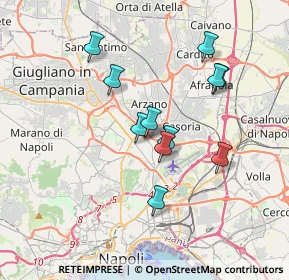 Mappa Strada Comunale Camposanto, 80144 Napoli NA, Italia (3.31545)
