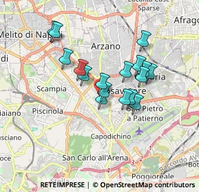 Mappa Strada Comunale Camposanto, 80144 Napoli NA, Italia (1.51235)