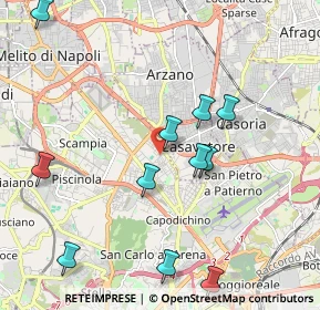 Mappa Via Del Camposanto, 80144 Napoli NA, Italia (2.36182)