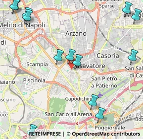 Mappa Strada Comunale Camposanto, 80144 Napoli NA, Italia (3.20462)