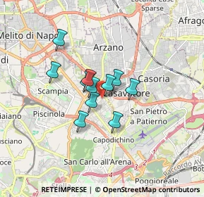 Mappa Strada Comunale Camposanto, 80144 Napoli NA, Italia (1.16455)