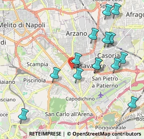 Mappa Strada Comunale Camposanto, 80144 Napoli NA, Italia (2.32214)