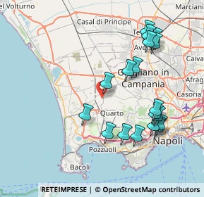Mappa Via T. Tasso, 80010 Quarto NA, Italia (8.74111)