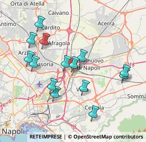 Mappa Variante alla Via Vecchia Nazionale delle Puglie, 80013 Casoria NA, Italia (4.075)