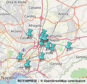 Mappa Variante alla Via Vecchia Nazionale delle Puglie, 80013 Casoria NA, Italia (2.85182)