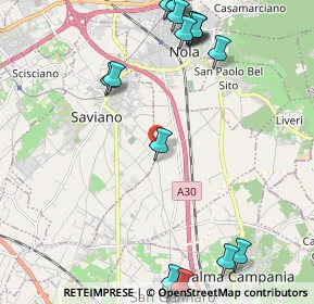 Mappa Via Vittorio Veneto, 80039 Nola NA, Italia (3.112)