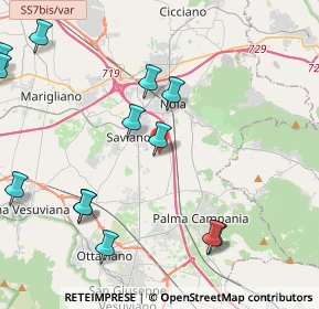 Mappa Via Vittorio Veneto, 80039 Nola NA, Italia (5.56538)