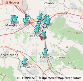 Mappa Via Vittorio Veneto, 80039 Nola NA, Italia (3.80308)