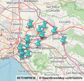 Mappa Via Somma Brusciano, 80049 Somma Vesuviana NA, Italia (6.76154)