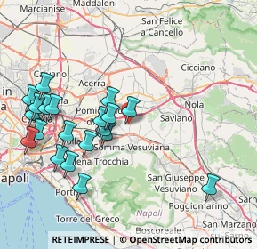Mappa Via Somma Brusciano, 80049 Somma Vesuviana NA, Italia (9.2135)