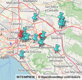 Mappa Via Somma Brusciano, 80049 Somma Vesuviana NA, Italia (7.21563)