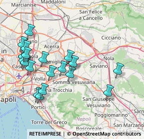 Mappa Via Somma Brusciano, 80049 Somma Vesuviana NA, Italia (9.061)
