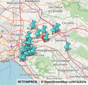 Mappa Via Somma Brusciano, 80049 Somma Vesuviana NA, Italia (6.83529)
