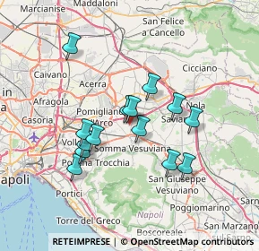Mappa Via Somma Brusciano, 80049 Somma Vesuviana NA, Italia (6.39214)