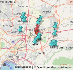 Mappa Via Gaetano Salvemini, 80013 Casalnuovo di Napoli NA, Italia (3.26)