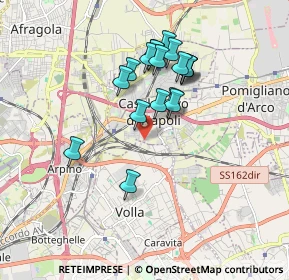 Mappa Via Gaetano Salvemini, 80013 Casalnuovo di Napoli NA, Italia (1.65333)