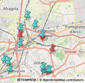 Mappa Via Gaetano Salvemini, 80013 Casalnuovo di Napoli NA, Italia (2.78857)