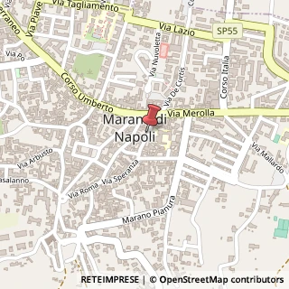 Mappa Via Antonio Ranucci, 51, 80016 Marano di Napoli, Napoli (Campania)