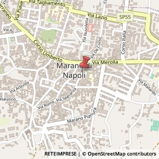 Mappa Via Antonio Ranucci, 16, 80016 Marano di Napoli, Napoli (Campania)