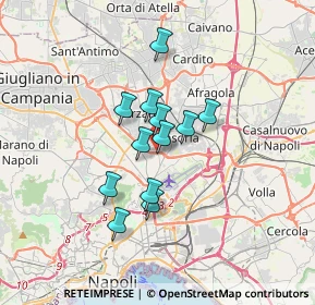 Mappa Circumvallazione Provinciale di Napoli, 80144 Casavatore NA, Italia (2.60917)