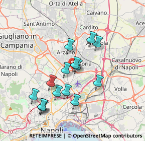 Mappa Circumvallazione Provinciale di Napoli, 80144 Casavatore NA, Italia (3.66733)