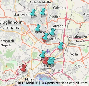 Mappa Circumvallazione Provinciale di Napoli, 80144 Casavatore NA, Italia (3.75182)