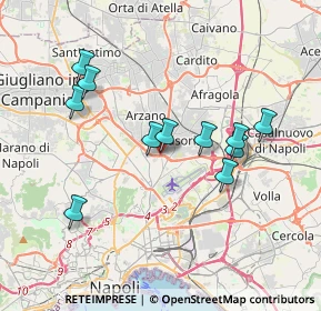 Mappa Circumvallazione Provinciale di Napoli, 80144 Casavatore NA, Italia (3.71182)