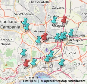 Mappa Circumvallazione Provinciale di Napoli, 80144 Casavatore NA, Italia (3.97875)