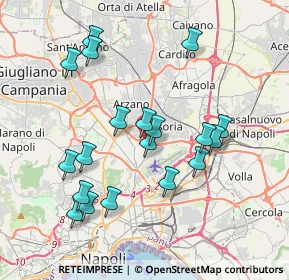 Mappa Circumvallazione Provinciale di Napoli, 80144 Casavatore NA, Italia (4.04474)