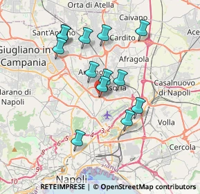 Mappa Circumvallazione Provinciale di Napoli, 80144 Casavatore NA, Italia (3.48154)