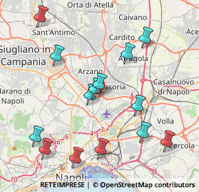 Mappa Circumvallazione Provinciale di Napoli, 80144 Casavatore NA, Italia (4.68286)