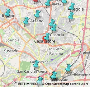 Mappa Circumvallazione Provinciale di Napoli, 80144 Casavatore NA, Italia (3.01833)