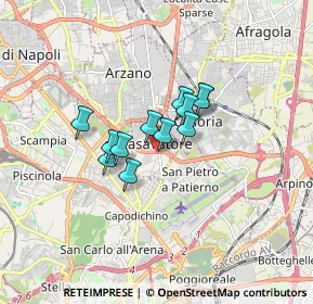Mappa Circumvallazione Provinciale di Napoli, 80144 Casavatore NA, Italia (1.12667)