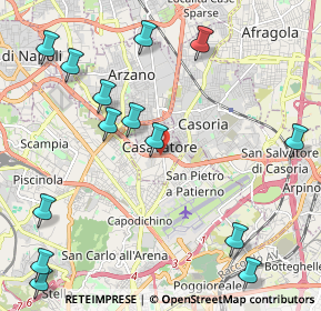 Mappa Circumvallazione Provinciale di Napoli, 80144 Casavatore NA, Italia (2.92786)