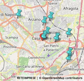 Mappa Circumvallazione Provinciale di Napoli, 80144 Casavatore NA, Italia (1.74909)