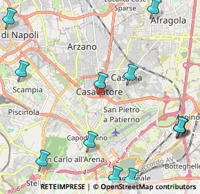 Mappa Circumvallazione Provinciale di Napoli, 80144 Casavatore NA, Italia (3.235)