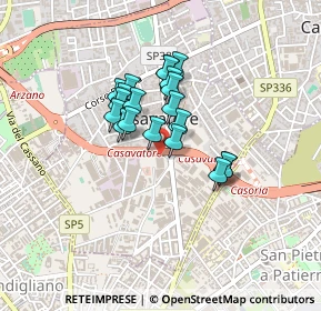 Mappa Circumvallazione Provinciale di Napoli, 80144 Casavatore NA, Italia (0.3235)