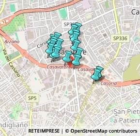 Mappa Circumvallazione Provinciale di Napoli, 80144 Casavatore NA, Italia (0.3235)