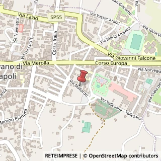 Mappa Via Domenico Mallardo, 39, 80016 Marano di Napoli, Napoli (Campania)