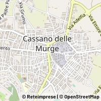 Map Cassano delle Murge