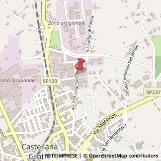 Mappa Via Don Luigi Sturzo, 62, 70013 Castellana Grotte, Bari (Puglia)