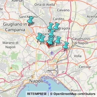 Mappa Via Francesco Giordani, 80020 Casavatore NA, Italia (2.32385)
